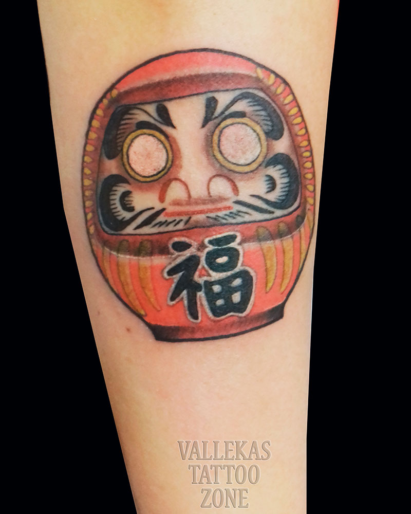 Tatuaje Daruma japones