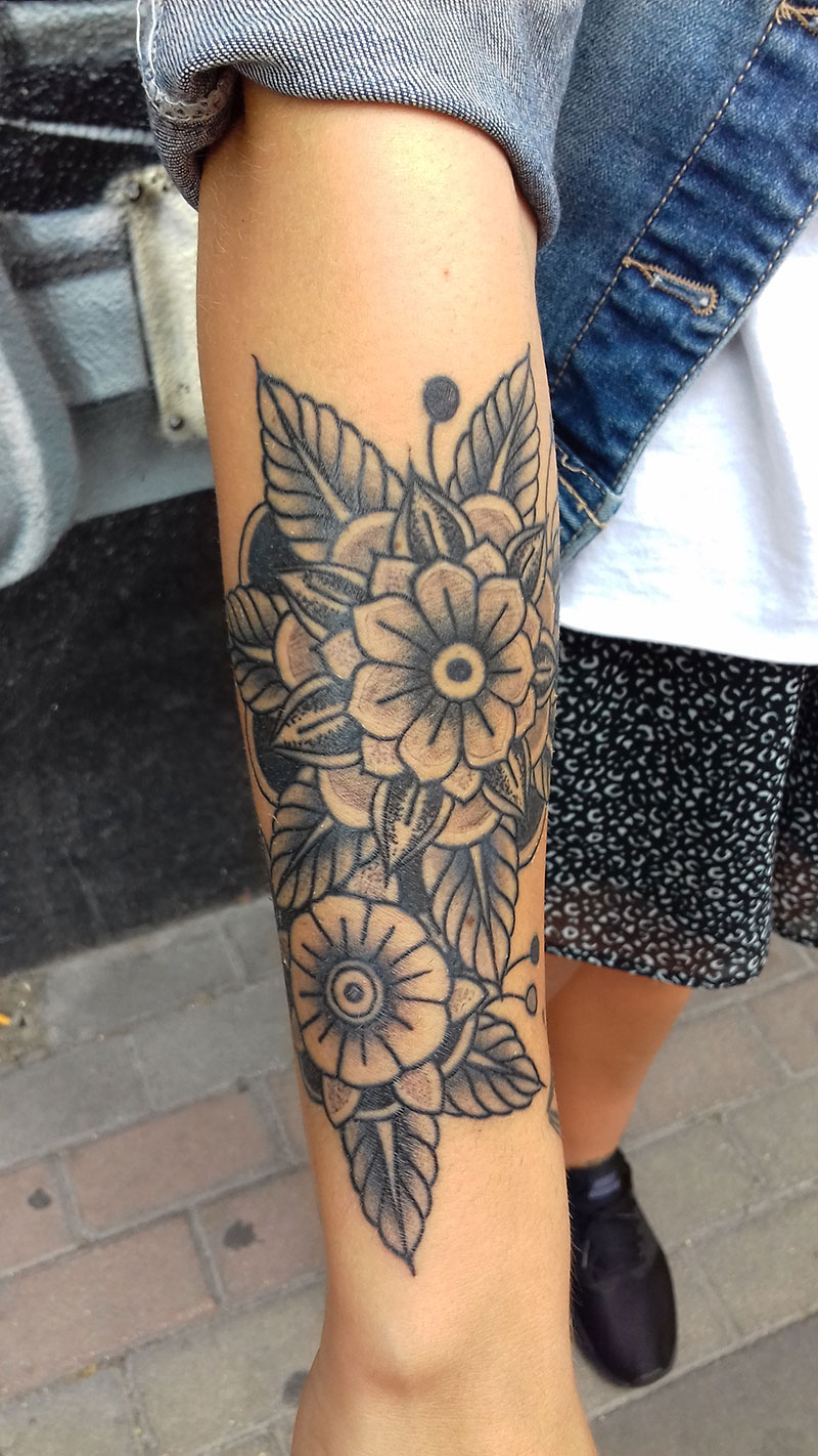Tatuaje-Floral