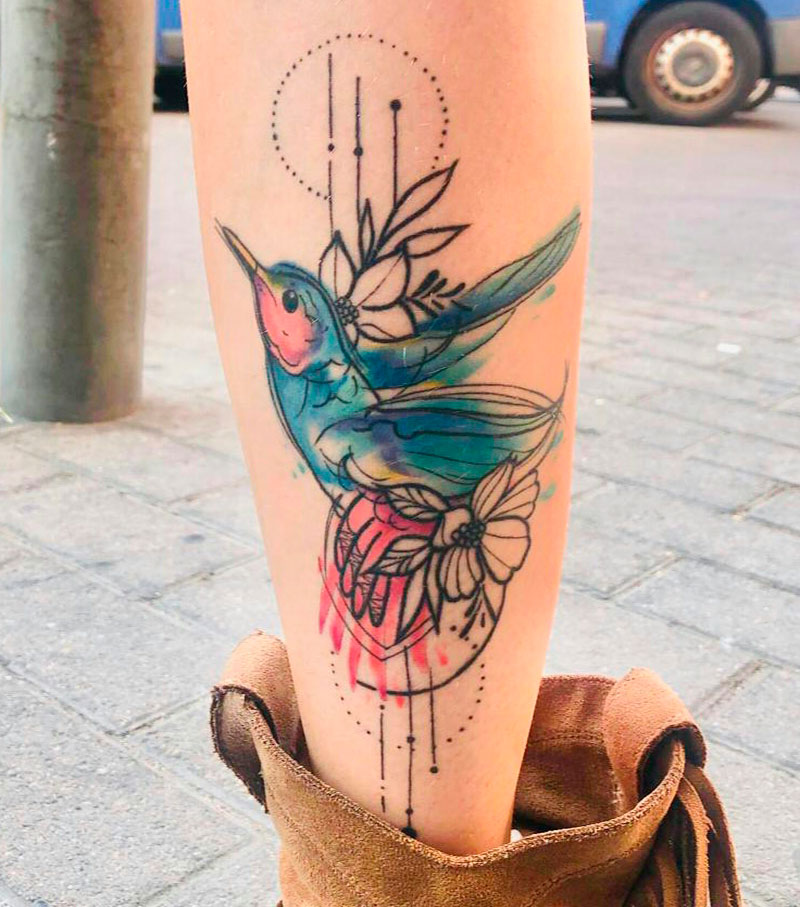 Tatuaje-Colibri-Acuarela