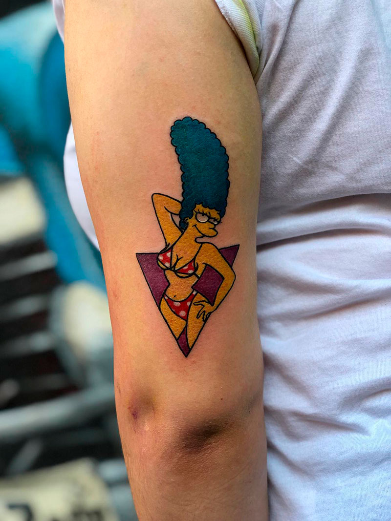 Tatuaje-Marge-Simpsons