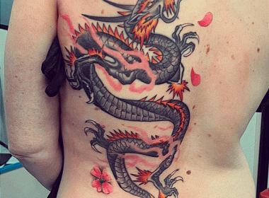 Tatuaje-Dragon-Oriental-Shakuras-espalda