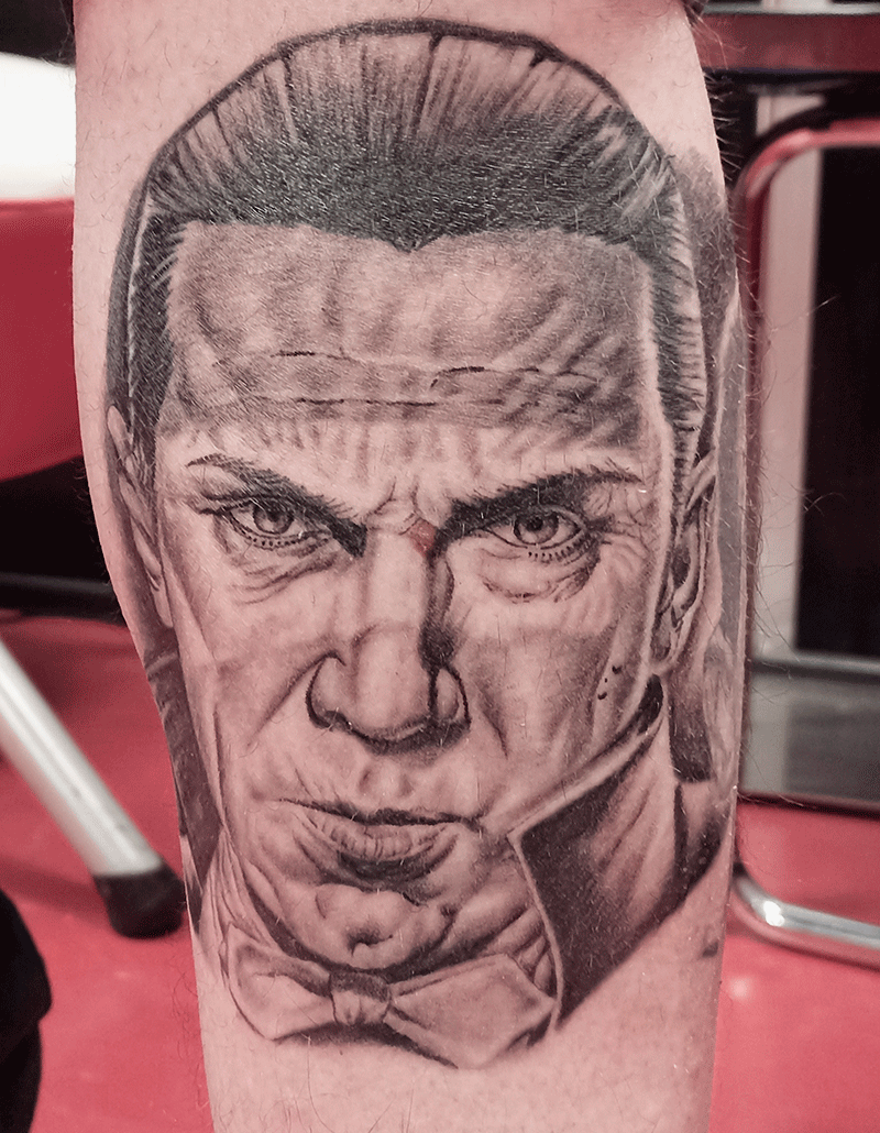 Tatuaje-Retrato-Dracula